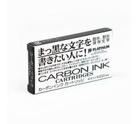 Platinum - Cartucce di inchiostro al carbonio, colore nero