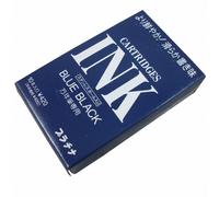 Platinum - Cartucce di inchiostro, confezione da 10, colore: Blu