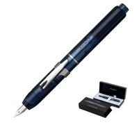 PLATINUM Curidas PKN7000-50M Fountain Pen, M, Medium, Retractable, Blue, Handmad