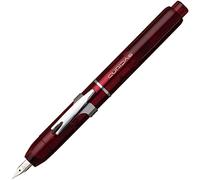 Platinum Fountain Pen Curidas PKN-7000#77-F Penna stilografica retrattile Gran Red a punta fine con adesivo Kanji LOVE