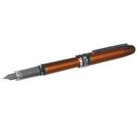 Platinum fountain pen Plaisir Pgb 1000#25 2 Nova Arancione Punta Fine Black Ink