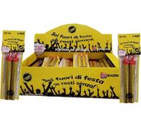 PLATINUM PIROTECNICA Magic Flambe Candeline per Torta, 100 Pezzi, 12 cm, Categoria F1, Uso Interno ed Esterno