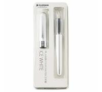 Platinum Plaisir Ice White Fountain Pen (Fine)