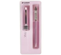 Platinum Plaisir Pink Nib F - Fountain Pen