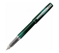 Platinum Prefounte Fine Fountain Pen - Dark Emerald