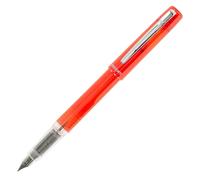 Platinum Prefounte Fine Fountain Pen - Vermillion Orange