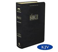 Platinum Remnant Study Bible KJV - LARGE Print (Genuine Top-grain Leather Black)