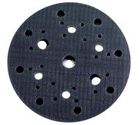 Metabo Platorello di supporto 150mm, con perforazione multipla, versione di durezza intermedia, con chiusura a strappo, per fogli abrasivi adesivi con 6/8 fori Quantità:1