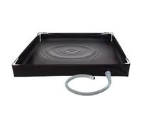 Plato De Ducha Portátil - Lavabo Para Acampar, Bandeja De Baño, Base Plegable Para Exteriores | Plato De Ducha Con Tubo De Drenaje Para Adultos, Viajes, Senderismo, Escalada, Viaje Por Carretera