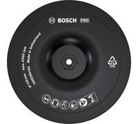 Bosch Piastra in velcro 125mm 8mm Quantità:1