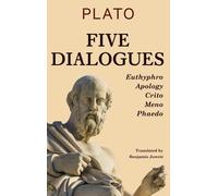Plato Five Dialogues: Euthyphro, Apology, Crito, Meno, Phaedo (Copertina rigida)