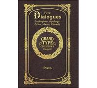 Plato Large Print - Five Dialogues - Grand Type Collector's E (Copertina rigida)