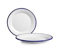 IBILI 901118 Plato para POSTRE Blanca 18 CM, Stainless Steel, Bianco