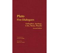 Plato Plato: Five Dialogues (Copertina rigida) Hackett Classics