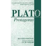 Plato Protagoras (Tascabile) Clarendon Plato Series