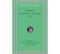 Plato Statesman. Philebus. Ion (Copertina rigida) Loeb Classical Library