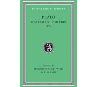 Plato Statesman. Philebus. Ion (Copertina rigida) Loeb Classical Library
