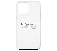 Platone Citazione sugli uomini - Attico greco - Filosofia classica Custodia per iPhone 12 Pro Max