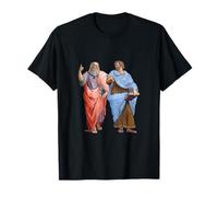 Platone e Aristotele dalla Scuola di Atene Rinascimento Maglietta