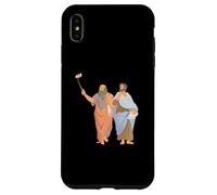Platone E Aristotele Prendendo Selfie Divertente Filosofia Greca Custodia per iPhone XS Max