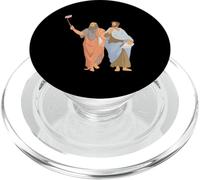 Platone E Aristotele Prendendo Selfie Divertente Filosofia Greca PopSockets PopGrip per MagSafe