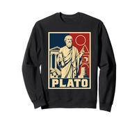 Platone Greco Antico Filosofo Saggezza Classica Felpa