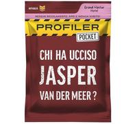 Platonia Games Profiler Pocket - Gioco di investigazione con carte - Chi ha ucciso Jasper Van Der Meer? Omicidio e scandalo politico - Tascabile, gioco da viaggio - 1-6 giocatori, 45 min
