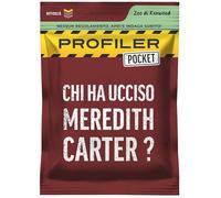 Platonia Games Profiler Pocket - Gioco di investigazione con carte - Chi ha ucciso Meredith Carter? Omicidio in uno zoo canadese - Tascabile, gioco da viaggio - 1-6 giocatori, 45 min
