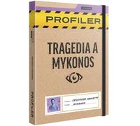 Platonia Games PROFILER - Tragedia a Mykonos - Una fine crudele per la carriera di Christophe Cannette - Gioco da tavolo Escape Game - Gioco investigativo immersivo e collaborativo