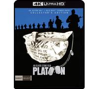 Platoon (4K UHD Blu-ray) Willem Dafoe Johnny Depp Keith David Forest Whitaker