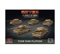 Platoon Di Carri Armati Tiger - Flames Of War - GBX140 - Spedizione Ora