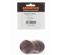 Platorelli sagomati Arbortech SET P40 - P320 small silver
