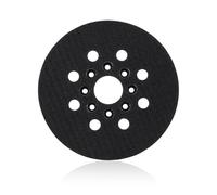 Platorello Abrasivo 125 mm con Gancio e Loop, Platorello con 8 Fori da 125mm Platorello compatibile con Bosch Pex 220 A, Gex 125-1 Ae, Skil 7402/7490 per Levigatrice Eccentrica