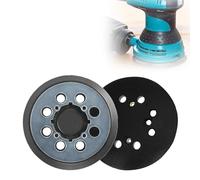 Platorello Abrasivo 125mm 8 Fori Platorello per DeWalt Levigatrice Orbitale Smerigliatrice compatibile con DWE6423 6423K DWE6421 6421K DCW210B Platorello di Ricambio per Levigatrice con Gancio E Anell