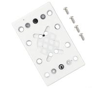 Platorello abrasivo 130x80mm Piazza Backup Piastra con 12 Fori per Festool Per RTS 400 REQ Compatibile Lucidatura Disco Supporto