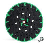 Platorello abrasivo antipolvere da 150 mm, platorello di supporto con gancio e passante filettato M8 da 6 pollici compatibile con Rotex RO, ETS 150, ETS EC 150, X 150, ETS 150/7, tampone di ricambio f