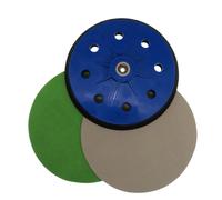 Platorello Abrasivo con Gancio E Passante Da 7'', Platorello di Supporto