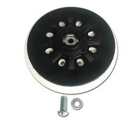 Platorello abrasivo duro da 6 pollici, 150 mm, piastra di supporto multiforo antipolvere, gancio ad anello for lucidatura e con macchina Festool(5 pcs)