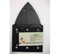PLATORELLO Base Soletta DELTA VELCRO 190x115mm MAKITA Originale 158325-7 BO4565