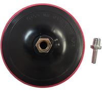 Platorello con gancio e anello M14 da 100-125-150-180 mm, con mandrino per trapano e smerigliatrice angolare 8500rpm max (115MM)