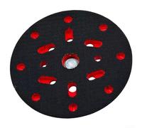 Platorello da 150 mm, 17 fori, disco abrasivo in plastica ad alta velocità per levigatrice orbitale (2 pezzi)