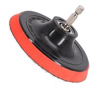 Platorello di lucidatura da 10 cm con adattatore per trapano M10 Gancio e anello Disco abrasivo Pad per lucidatura per utensili rotanti Trapani elettrici smerigliatrici 100 mm
