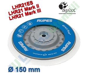 Platorello di Ricambio Velcrato MultiHole RUPES BigFoot per LHR21 150mm 981.321N