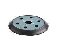 Platorello di supporto a 6 fori da 15 cm per levigatrici orbitali casuali - 150 mm Pu cuscinetto di ricambio flessibile e sagomato (1 confezione)