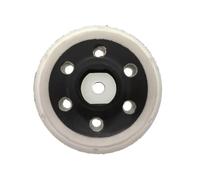 Platorello di supporto con gancio e anello da 3 pollici 75 mm a 6 fori Piastra for levigatrice orbitale senza polvere