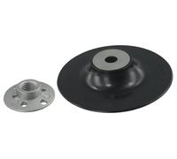 Platorello di supporto for smerigliatrice angolare da 125 mm, filettatura M14, con dado di bloccaggio for il fissaggio sicuro del disco in fibra