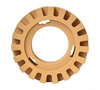 Platorello di supporto in gomma da 10,2 cm per adattatore trapano elettrico, punte magnetiche compatibili con vinile, strumento di rimozione decalcomanie per grafica