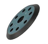 Platorello di supporto per levigatrice a 8 fori da 6 pollici, disco di ricambio da 148 mm per lucidatrice orbitale elettrica, piastra abrasiva flessibile in PU con gancio e occhielli per finitura in