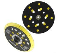 Platorello di supporto per levigatrice orbitale da 6 pollici a 17 fori compatibile con levigatrici Bo6030 Bo6040 Ro1 Es150 Et2 ETS 150 150 mm di diametro duraturo plastica levigatura