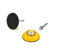 Platorello HBM 75 mm con supporto da 6 mm per platorelli in velcro